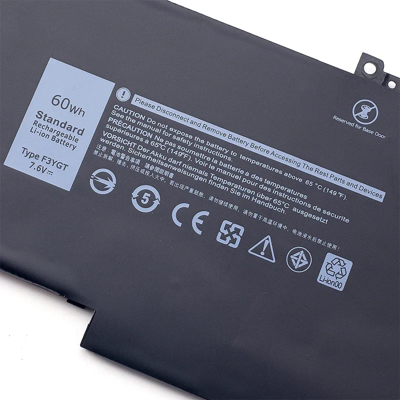 F3YGT for Dell Battery Latitude 7480 12 13 7000 7280 7290 E7280 E7290 E7380 E7390 7000 7380 7390 7480 7490 2X39G 4.9 3