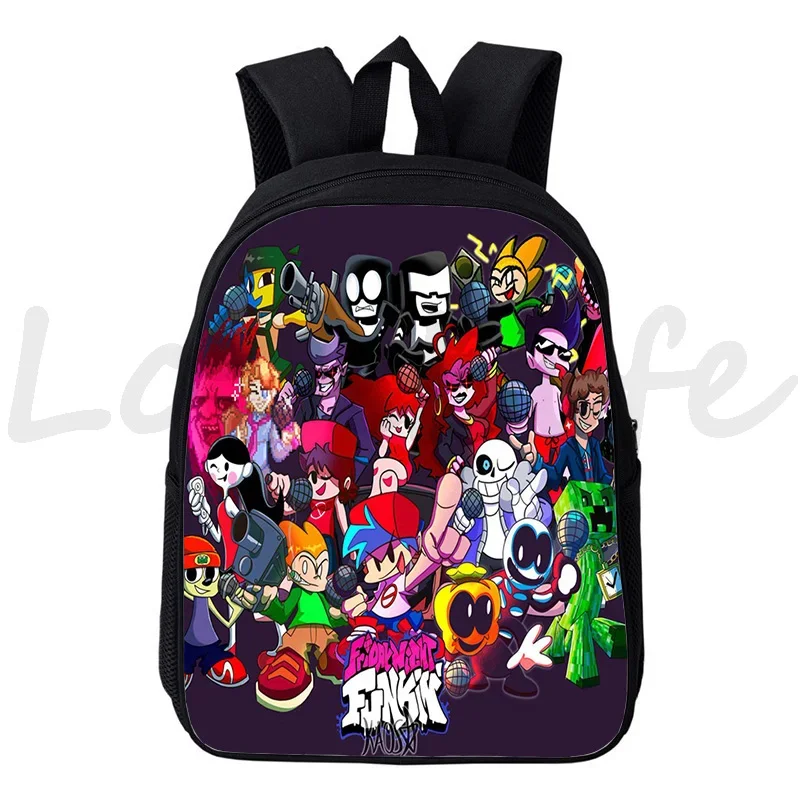 Children Friday Night Funkin Backpack Boys Girls Kindergarten Bags Toddler Cartoon Rucksack Mini Bookbags Children's Backpacks