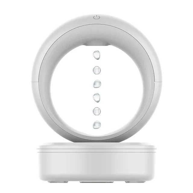 مرطب الهواء 680 مللي الروائح الناشر أباجورة ضوء الليل المضادة للجاذبية المرطبات لتنقية الهواء المرطب