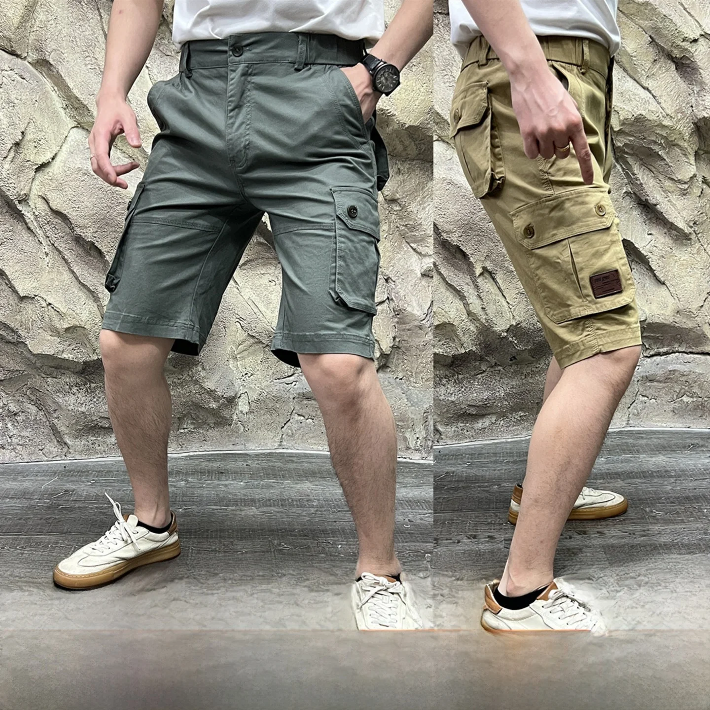 

Tactical Series Heavyweight American Outdoor Waed Cotton Qui Dry Breathable Workwear orts Men Summer New Arrival