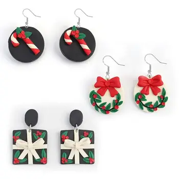 聚合物黏土耳環首飾製作套裝,含烤箱烘烤黏土切割器、耳環圈和耳鉤配件,青少年及成人禮物 10 最佳銷售 聚合物黏土套裝 - №6