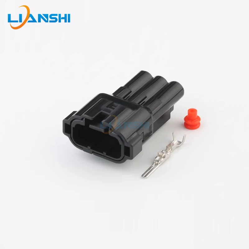 6187-3801 6180-3451 Automotive connector Oxygen sensor oil pump 3P wiring harness plug with terminal