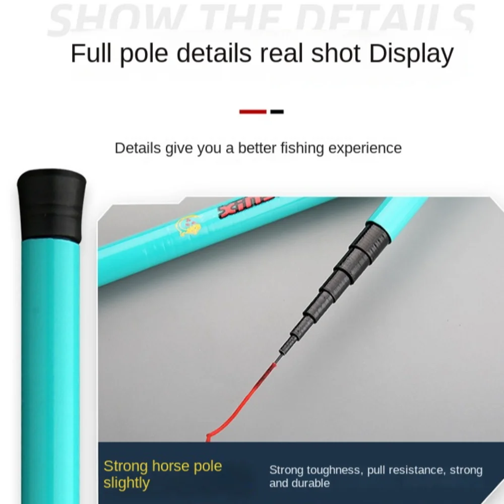 Telescopic Fishing Rod Full Kits Spincast Fishing Reel Fishing Pole Fishing Rod Set Carbon Fibre Casting Rod Feeder Rod Combo