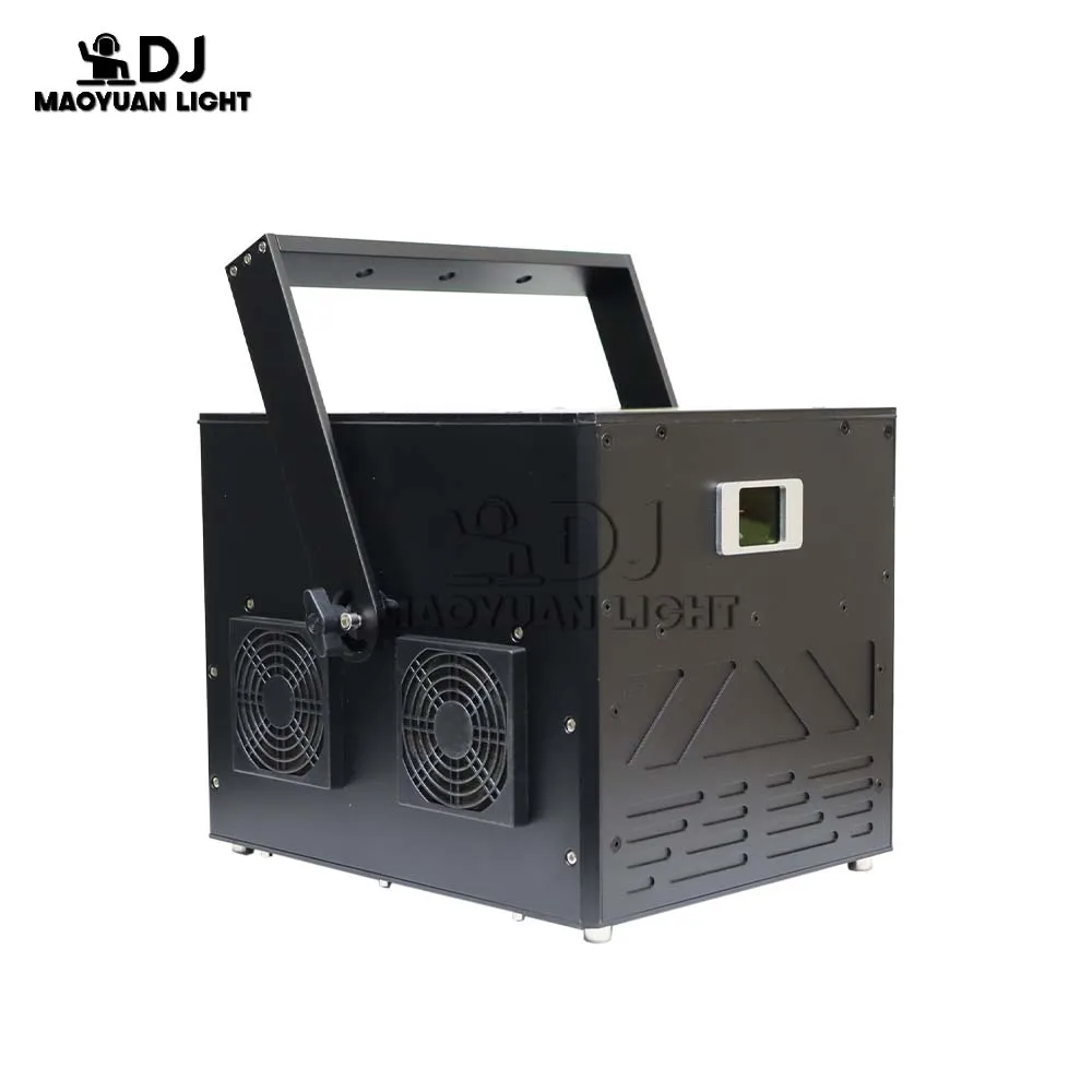 جديد 15 واط 40Kpps ILDA كامل اللون RGB الرسوم المتحركة شعاع المسح المرحلة جهاز عرض ضوئي بالليزر DJ ديسكو نادي حفل زفاف عيد الميلاد تأثير