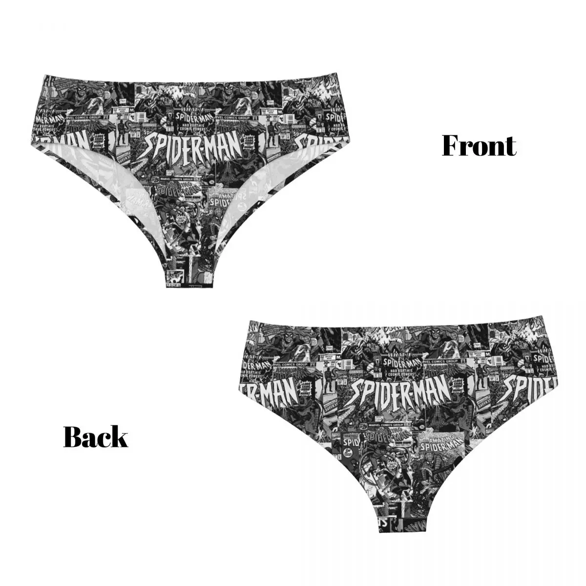 Slip Anime uomo ragno personalizzato intimo donna comode mutandine elasticizzate