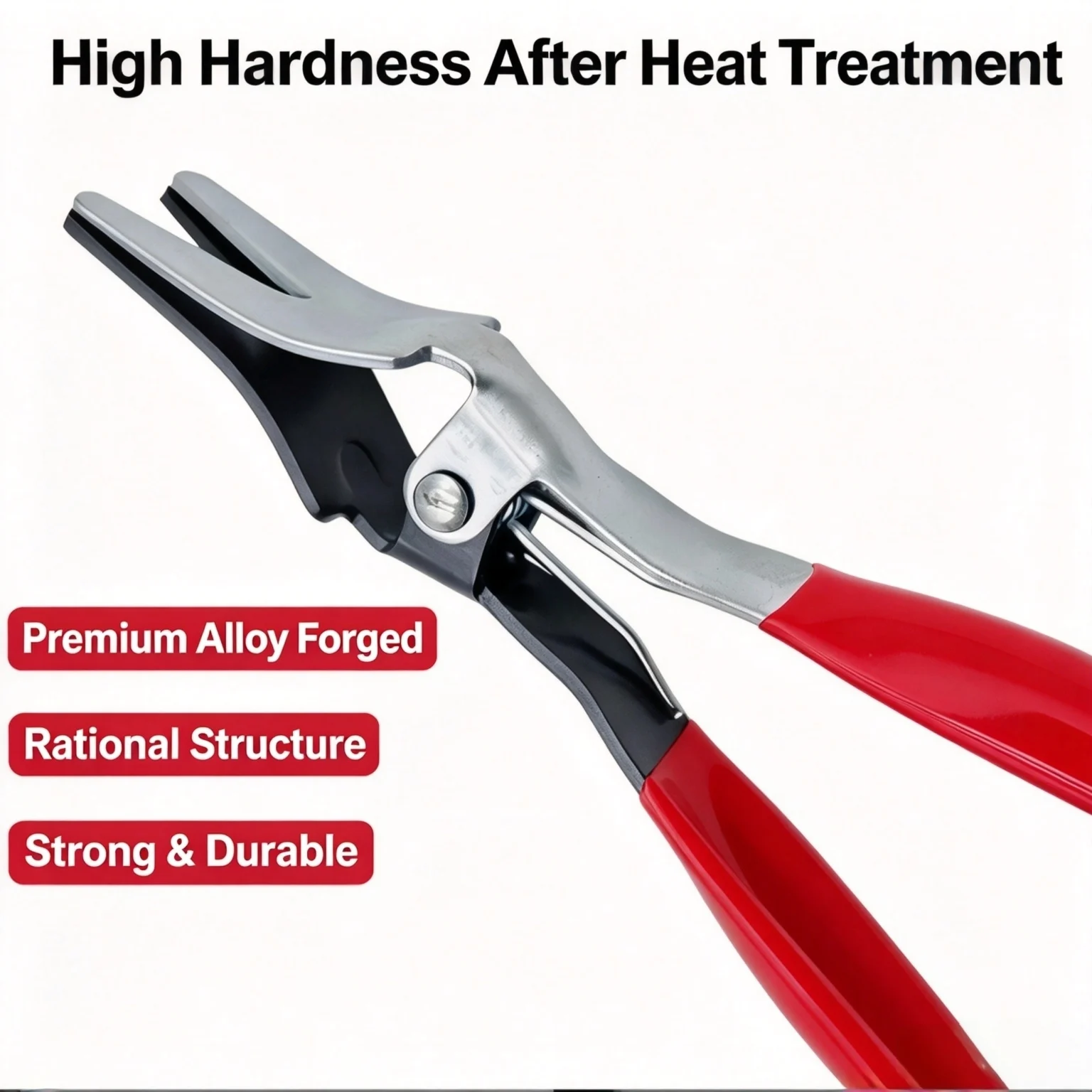 Automobile Tubing Oil Pipe Separation Clamp Joint Tightening Pliers Fuel Filters Hose Tube Buckle Removal Tools Car Pipe Tools