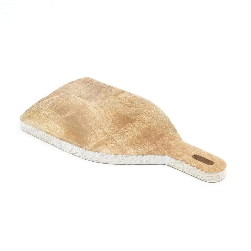 

Handmade Wooden Cutting Board Cheese Board 15x7.5 inch Kitchen Essential for Food Prep and Serving