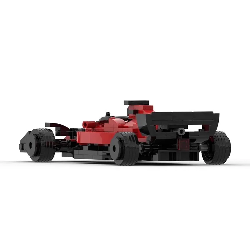 MOC Technical MOC-176586 F1 SF-24 Team Stake Formula 1 Race Car Model Buiding Kit Creators Block Bricks Kids Toys Birthday Gifts