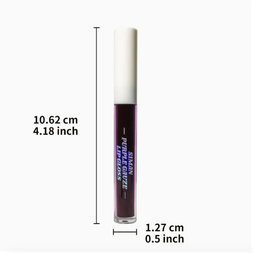 Lip Gloss Peel and Stick Set Long-lasting Waterproof Transfer Proof Non-stick Cup Natural Peel Off Lip Stain Women's Cosmetics