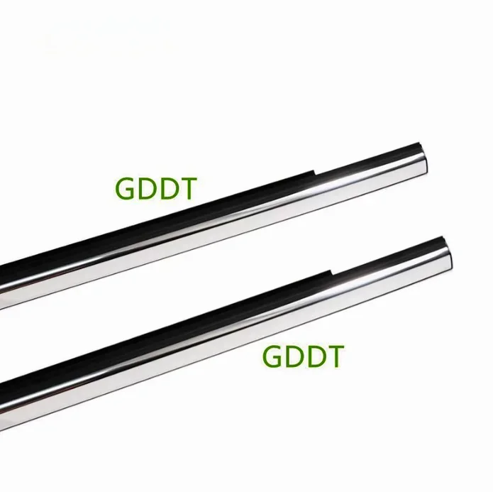4 Pieces Chrome Outside Window Glass Rubber for Captiva 2007-2018 Waterproof Weatherstrip Outer Laminate 106CM 92CM