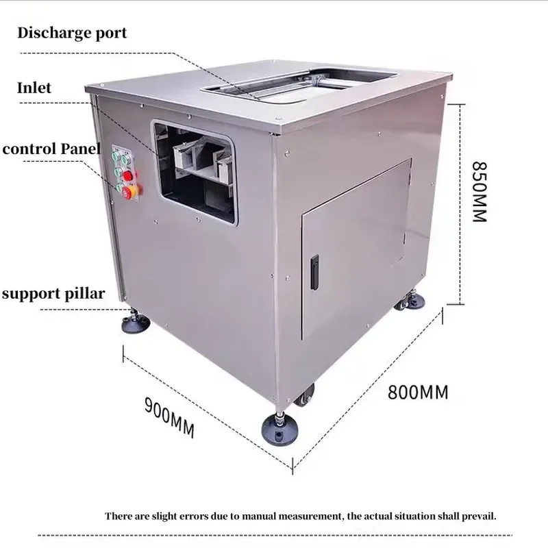 Automatic Fish Sashimi Slicer for Anchovy Cod Trout Salmon Catfish Tilapia Fillet Machine