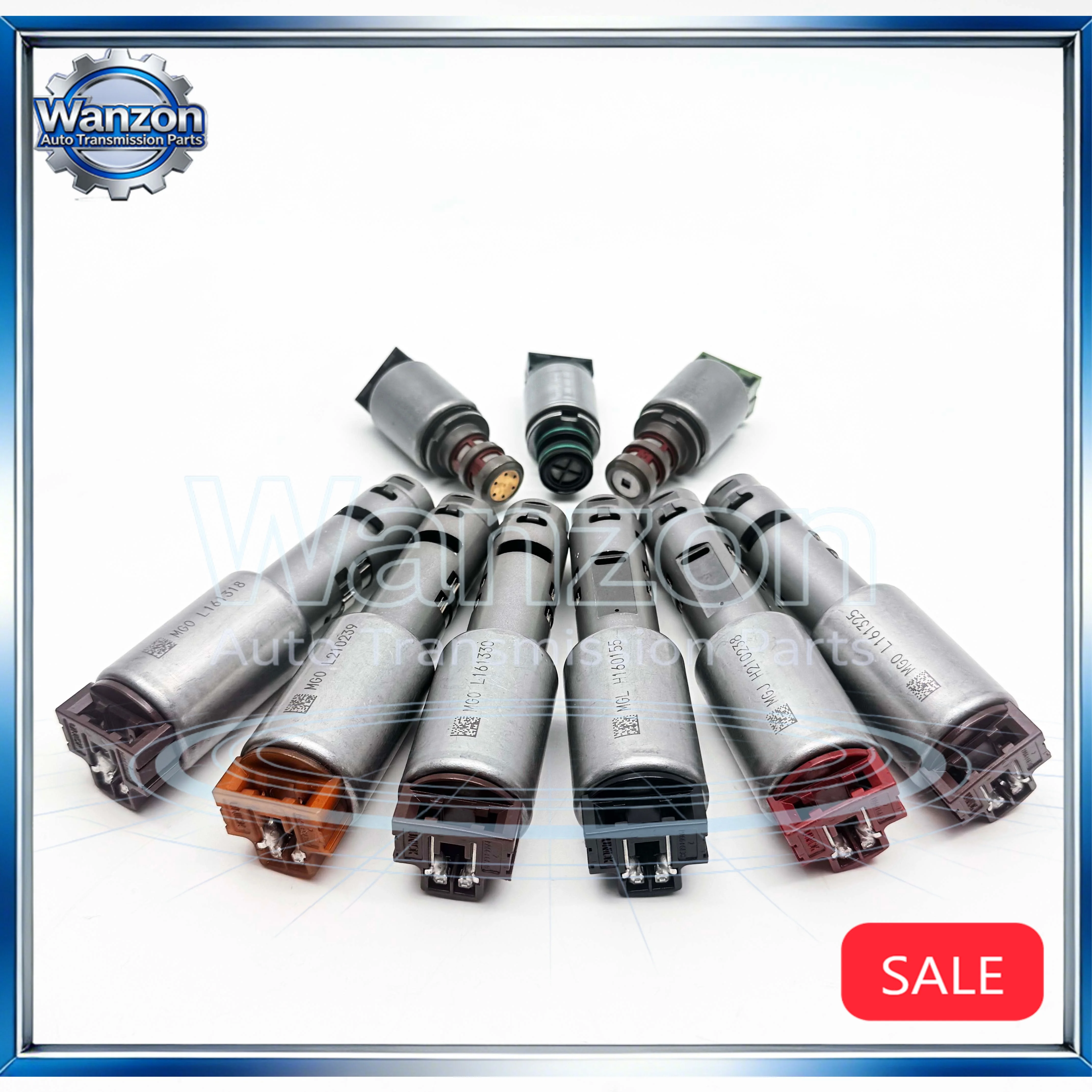 9pcs Set A8TR1 A8LR1 Automatic Transmission Solenoid Valve Kit Suitable for Mohave Borrego Hyundai Genesis Kia car accessories