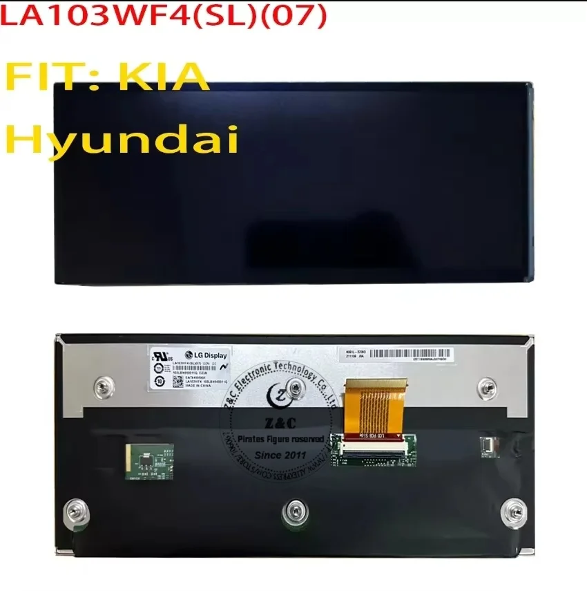 10.3 inch OEM LCD Display With Touch Screen LA103WF4-SL07 For Hyundai KIA Radio NAV 2021-2023 Brand New Original 1year warranty