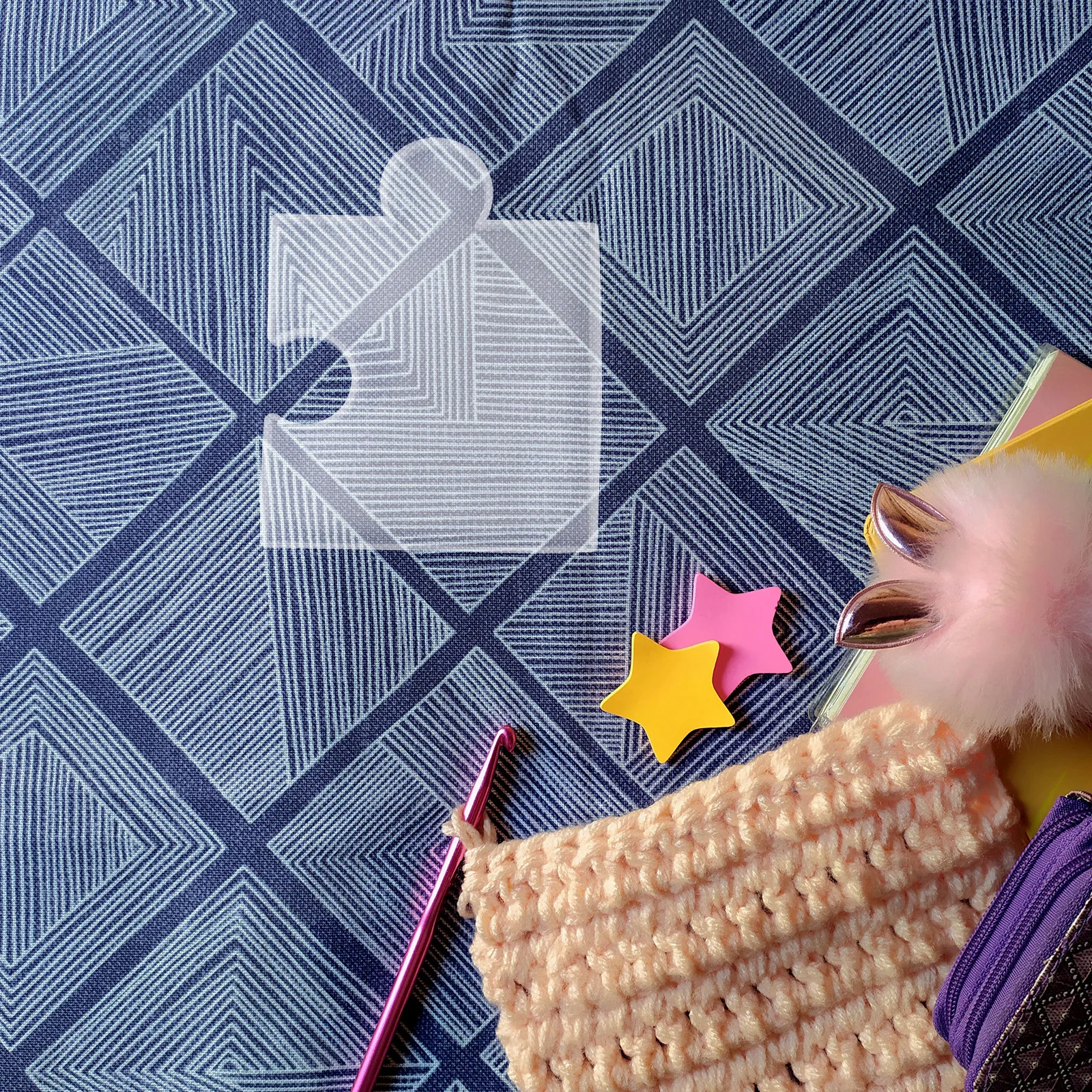 

4Pcs Puzzle Resin Mold Silicone Coaster Mold Set 5.5x4.32inch Flexible Nonstick DIY Resin Craft Kit Home Decoration