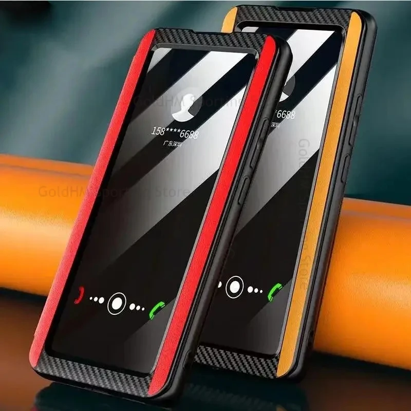 

Fundas For Honor 300 Ultra 200 Pro View Windows Tempered Glass Film Case For Honor 200 Pro 100 90 80 70 Leather Book Stand Cover