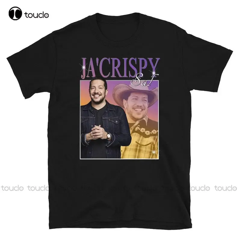 Vintage Jacrispy Sal Unisex T-Shirt Impractical Jokers Cotton Outdoor Simple Vintage Casual Tee Shirts Xs-5Xl Custom Gift