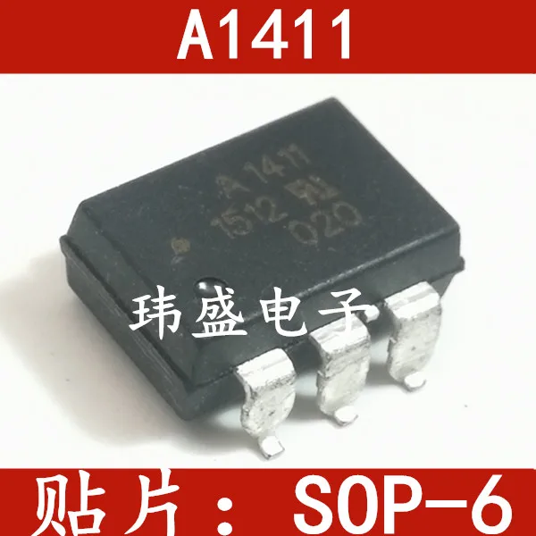 

5 pieces ASSR-1411 A1411 HCPL-1411 SOP6