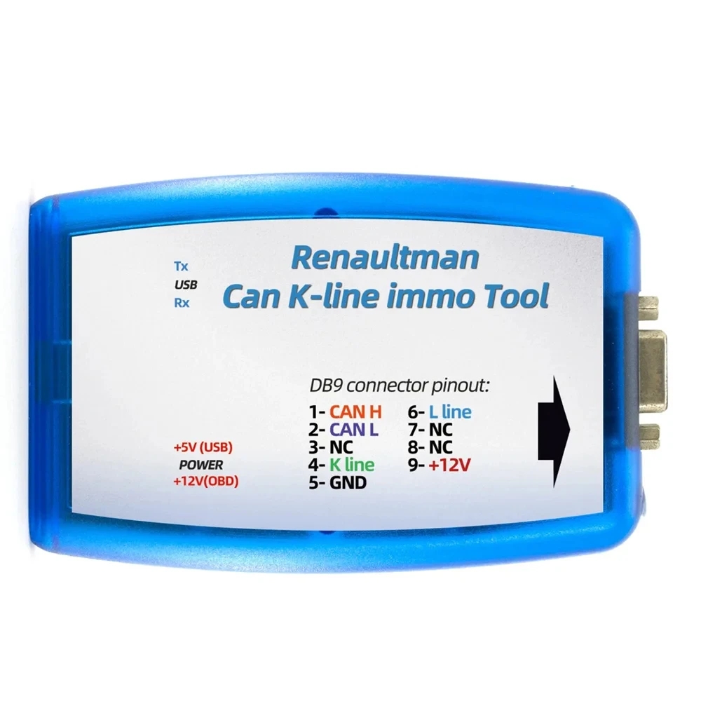 For Renaultman Can K-line Immo Tool V4.05 Support for Renault CAN /K-line Immo Tool OBD2 Auto ECU Programmer Read / Write EEPROM