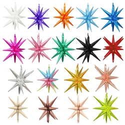 2/5pcs 22inch 4D Conjoinet Explosive Star Balloon Birthday Party Fontes de Casamento Folha De Alumínio Água Gota Ballon Decoração