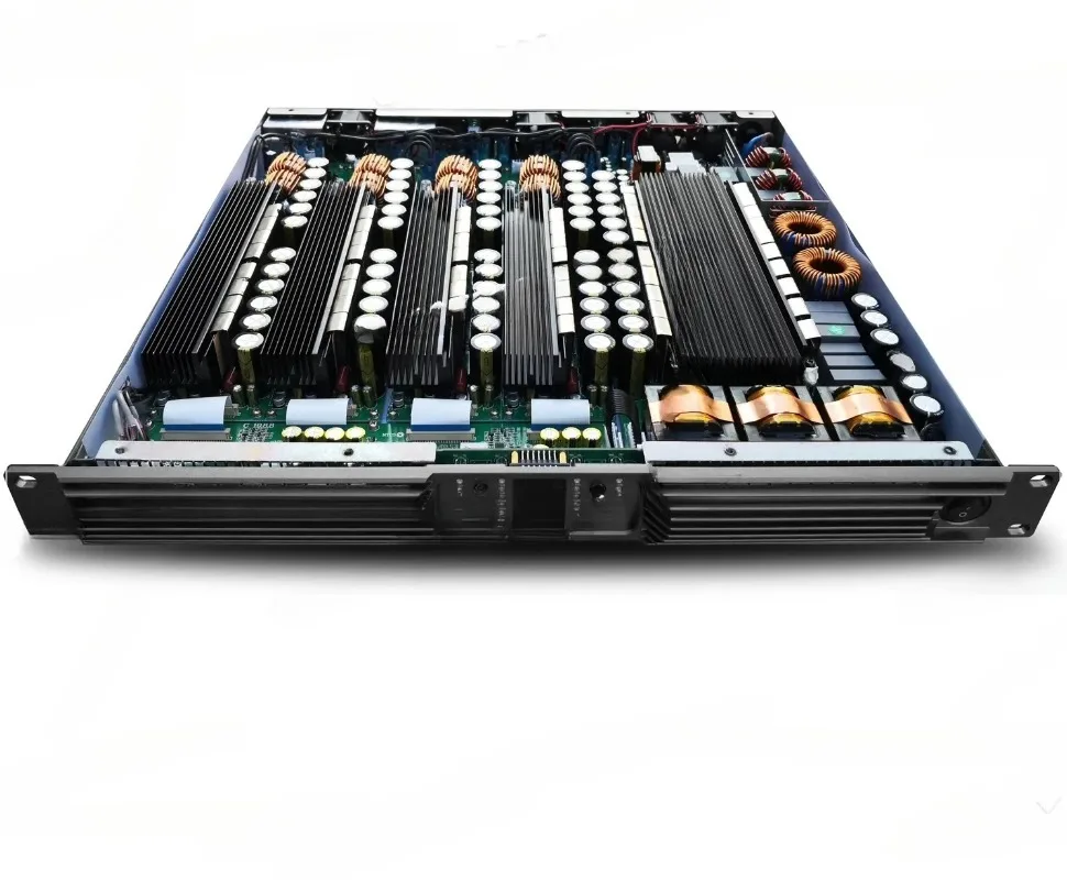 10000 Watt With PFC Class D 4 Channel 1U Digital Power Amplifiers Professional Audio Amplifier for Subwoofer Line Array Speaker
