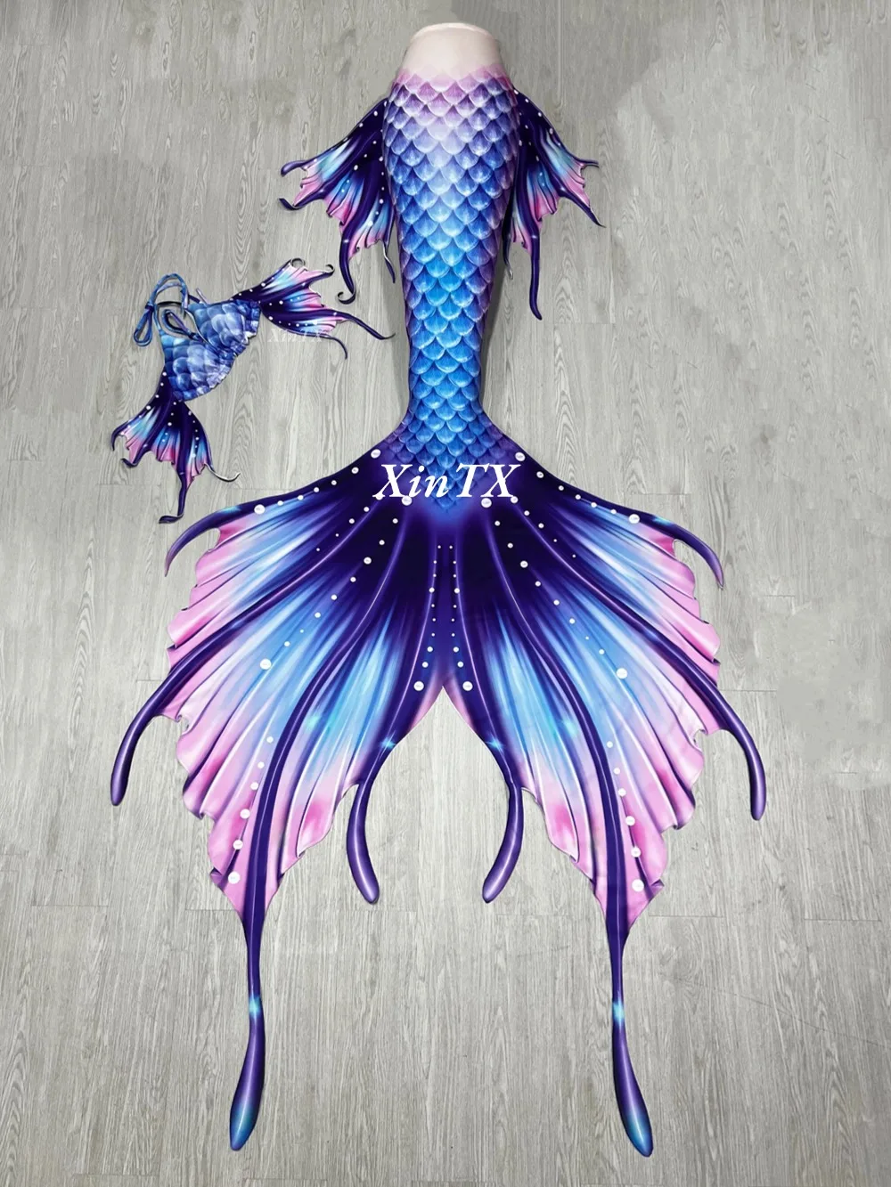 

Mermaid tail cosplay woman swimsuit bikini bra comfortable high quality faux fishtail aquarium diving show halloween 2025