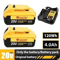 Electric Goddess New High-Performance Lithium Battery Long Endurance Large Capacity Compatible For Dewalt 20V battery