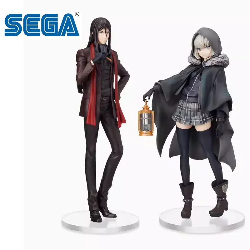 SEGA Original SPM Figure Grace Note Gray Waver Velvet Anime Action Figure Toys For Boys Girls Kids Children Birthday Gifts Model