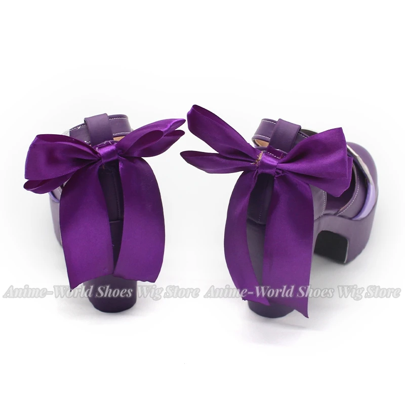 LOL Heartache & Heartthrob Caitlyn Cosplay Shoes LOL Valentine's Day Cosplay Prop Halloween Carnival Boots PU Shoes Custom Made