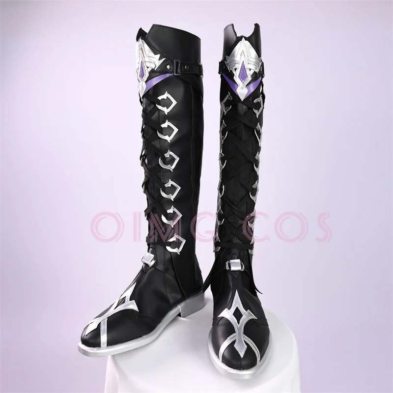 Genshin Impact Flins-zapatos de Cosplay de estilo chino, Anime, Halloween, juego para hombres