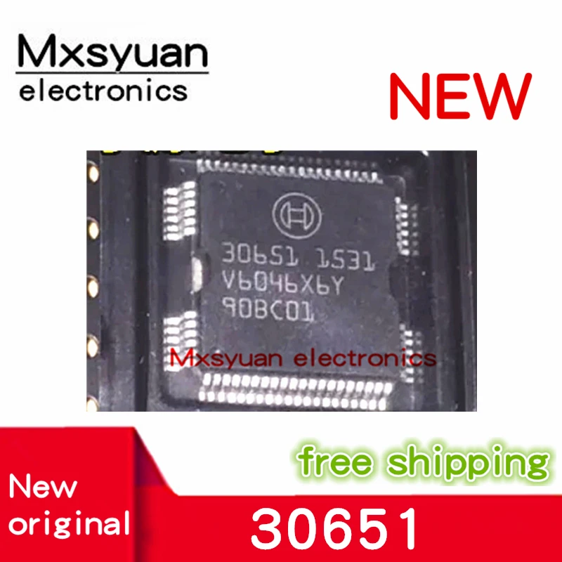 2PCS~10PCS/LOT 30651 H30651 HQFP64 100% New Spot stock Fuel injection drive chip