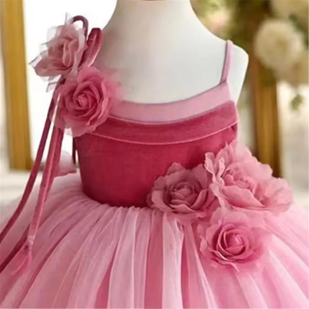 

Luxury Baby Girls Princess Party Dress Children Piano Recital Outfits Flower Girl Wedding Birthday Gown Hostess Formal Banquet
