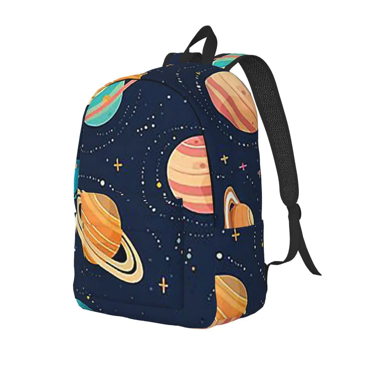 

Solar System Space Planets Universe Backpack Daypack Large Capacity Kids BookBag School Bag Shoulder Bags for Men Women