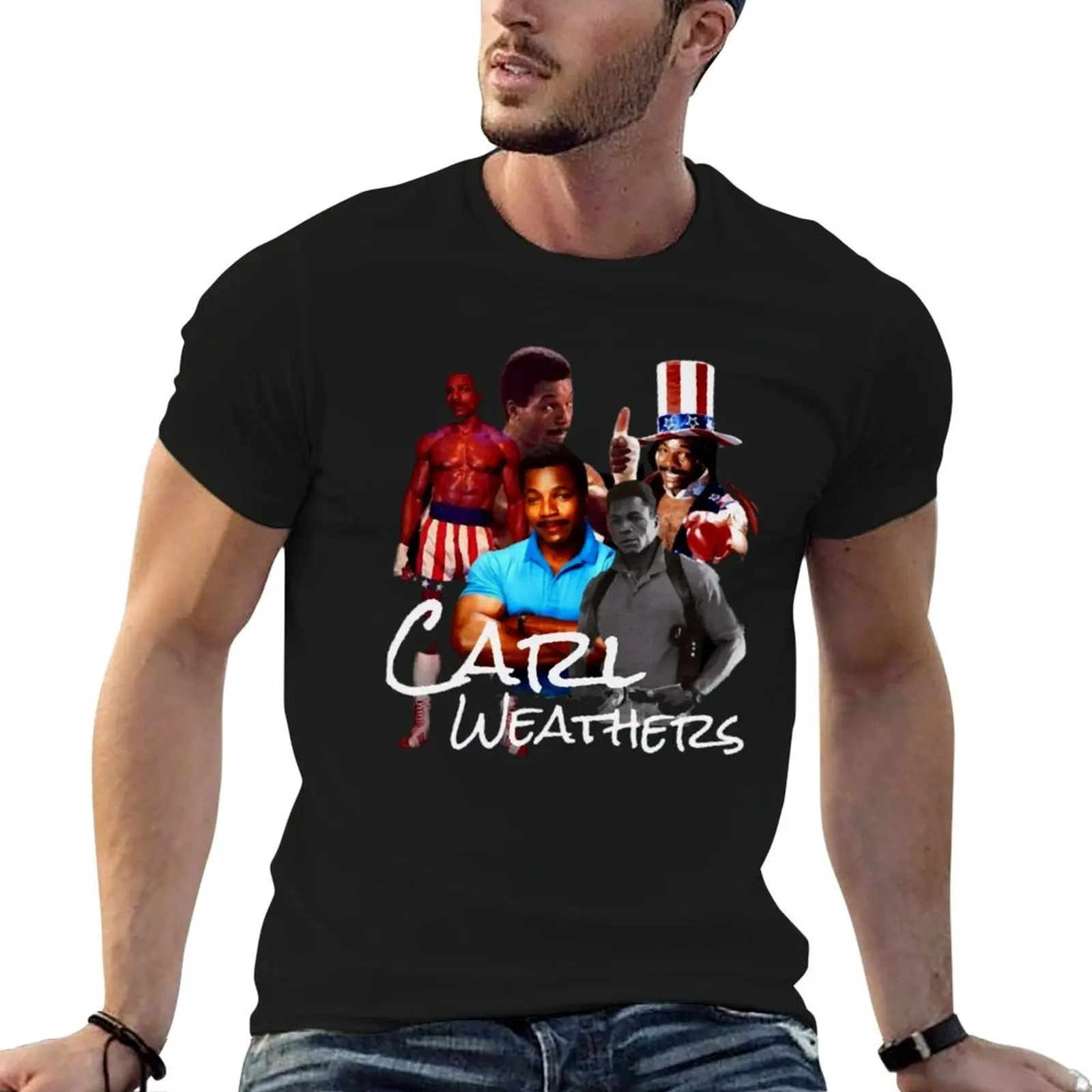 Carl Weathers a Carl Weathers a Carl Weathers (8) T-Shirt Plus Size Lightweight Tee Shirt