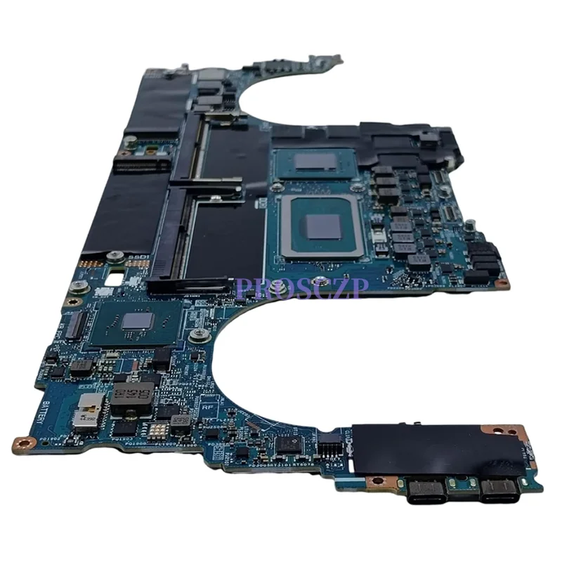 LA-K411P For Dell Precision 5560 XPS 15 9510 Laptop Motherboard W