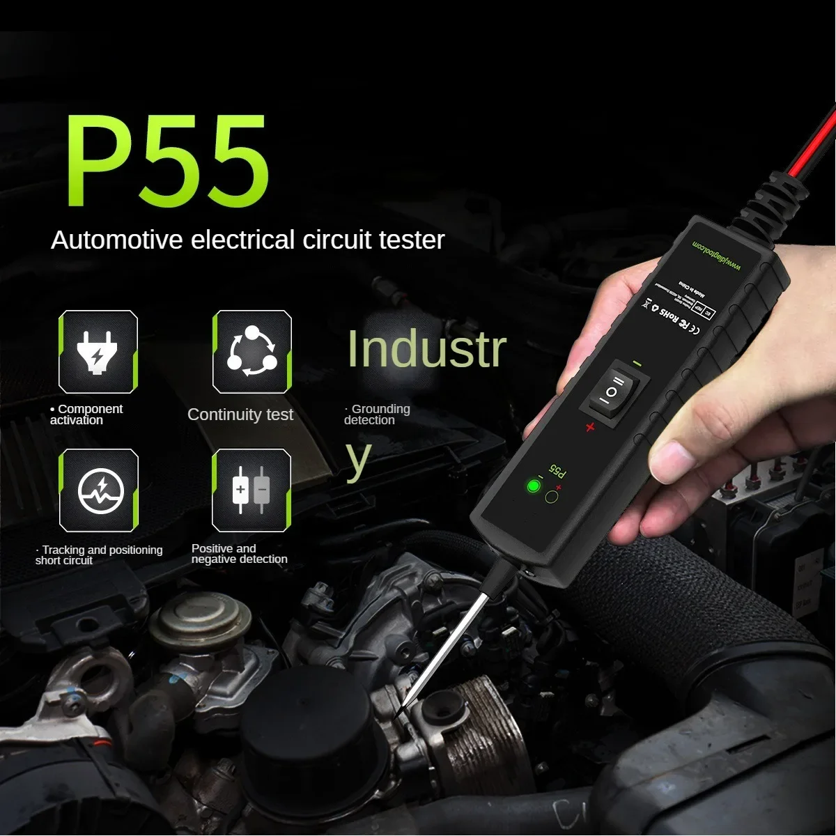 

Automobile Tester Electrical System Tester Rapid Detection Power Circuit Diagnosis Function Drive Detection P55