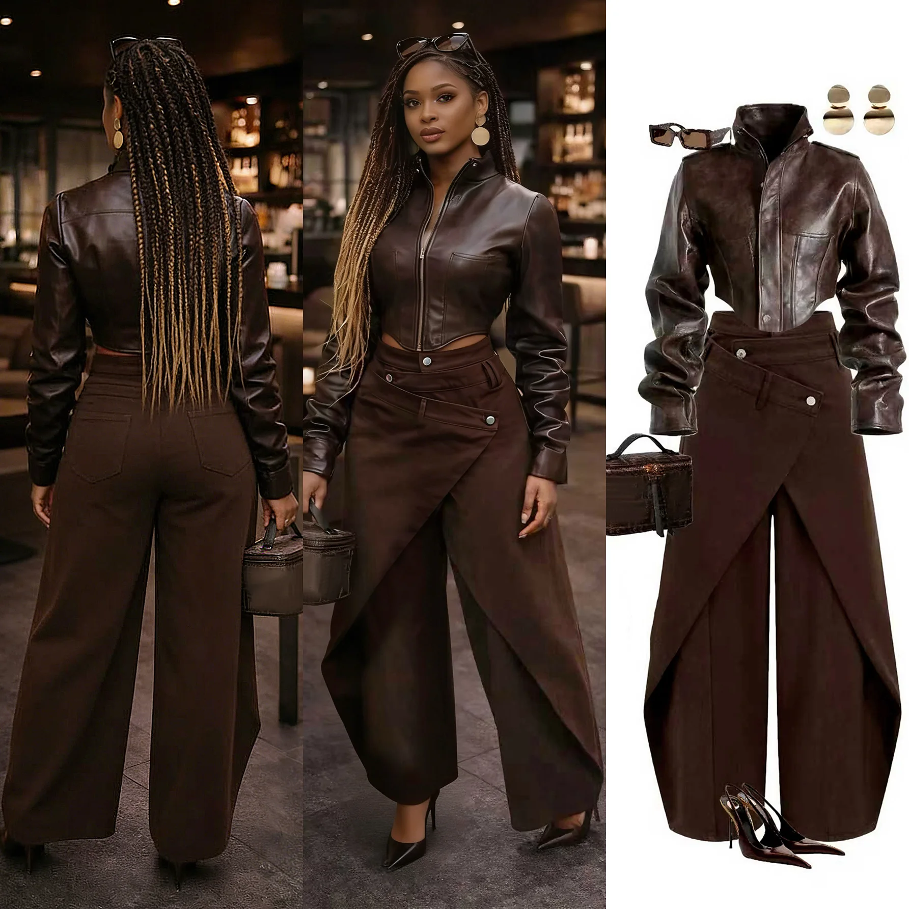 

Y2K Women Loose Denim Jeans Asymmetric Button Pocket Washed Jean Casual Harajuku High Street Denim Trouders Pants