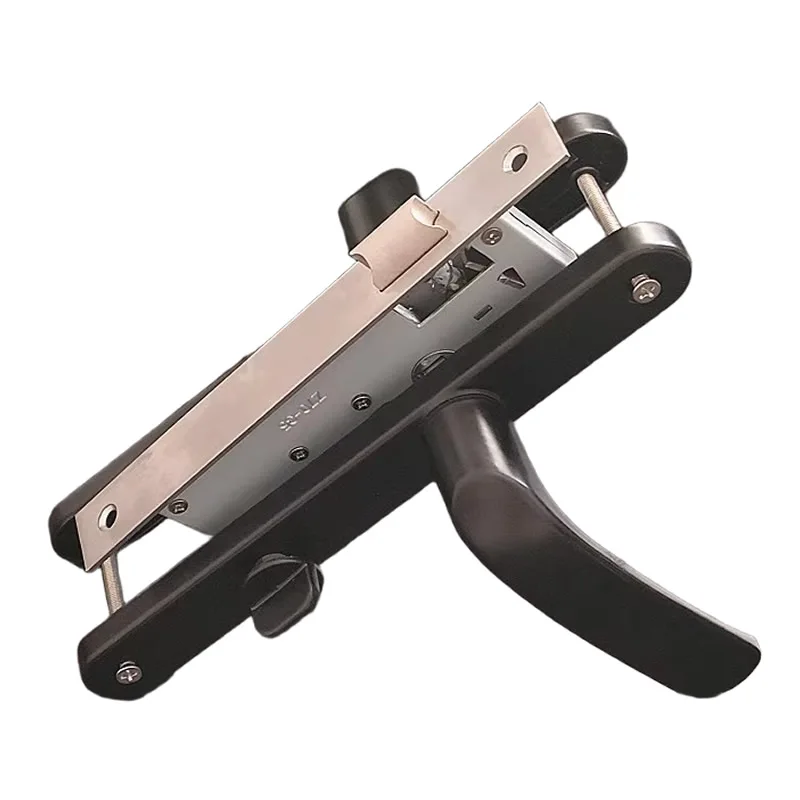 7025 7030 7035 Lock Body Door Handle Hole Pitch 115 193mm Aluminum Alloy Knob Anti Lock for Safe Passage Door Interior Door