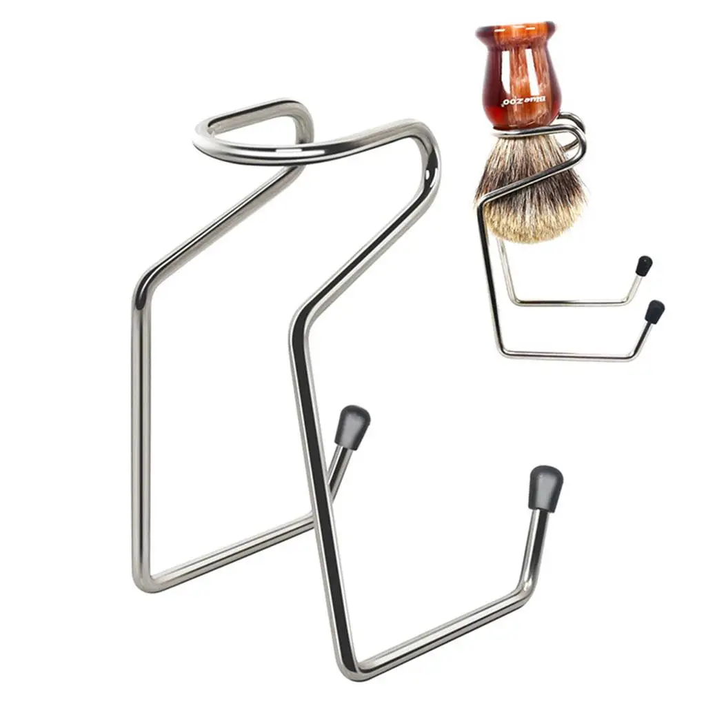 Soporte para cepillo de afeitar, tazón de Metal, organizador de baño para ducha