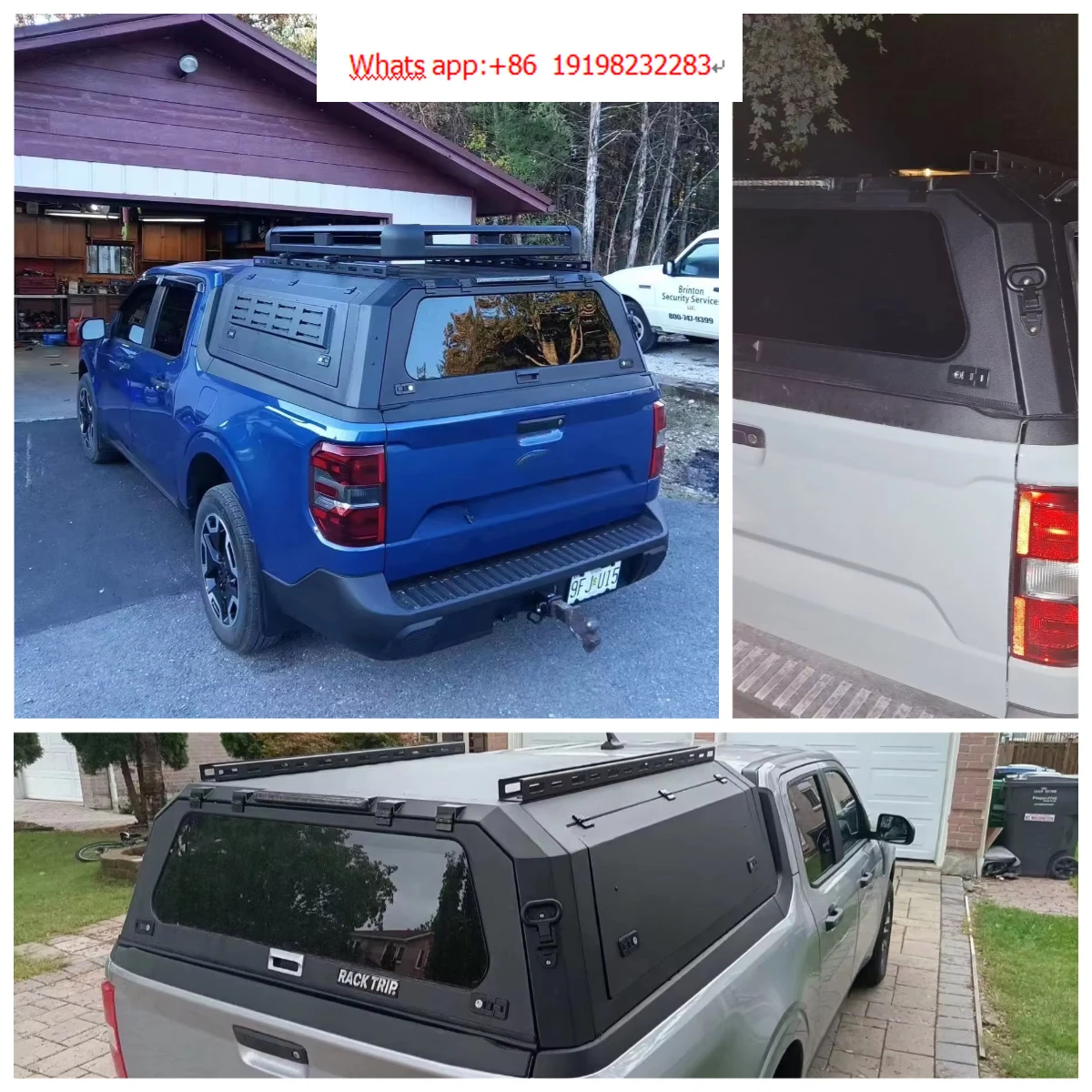Anti Rain Low Profile Truck Cargo Cover for MAVERICK F150 SIERRA Dustproof Truck Accessories STVE56B