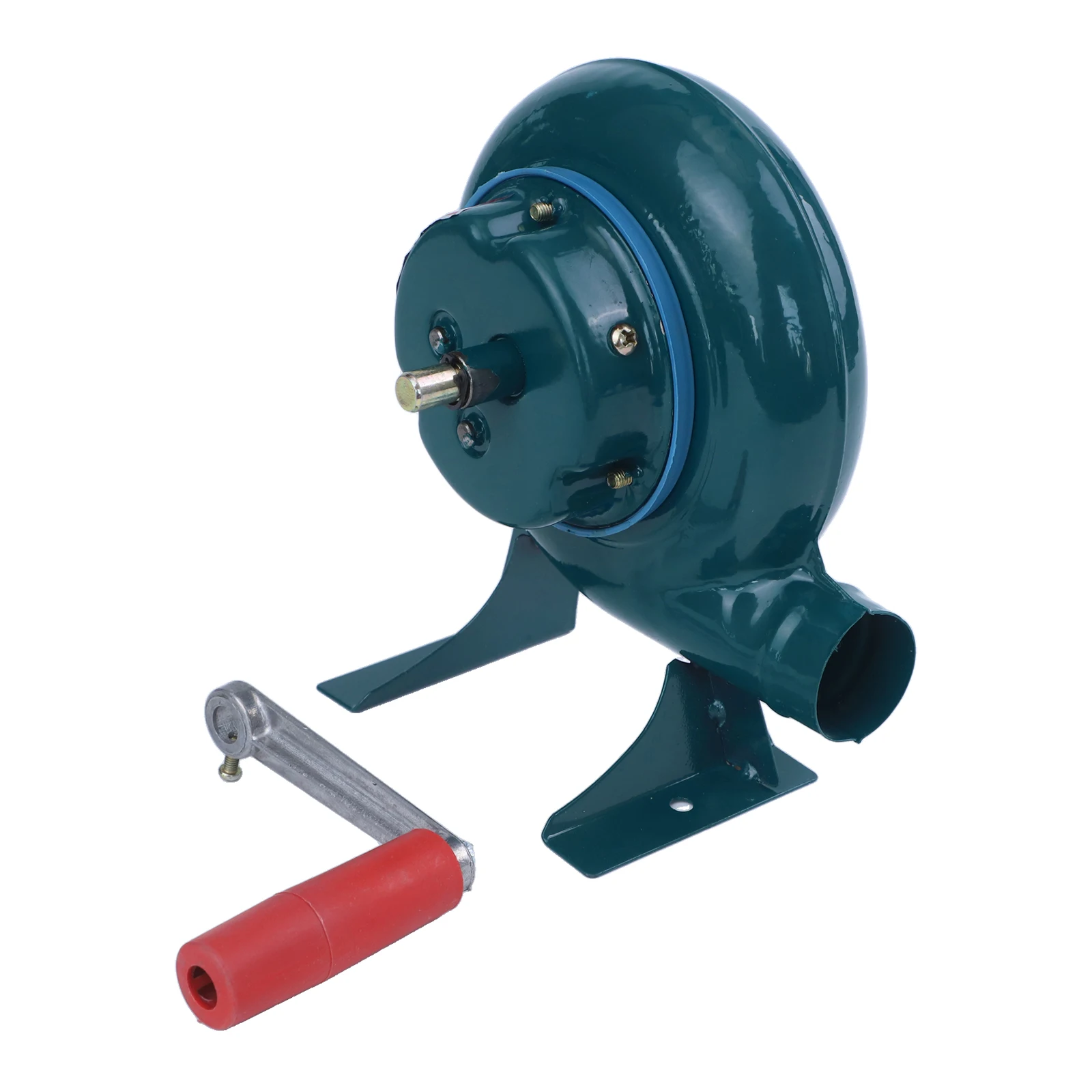 Barbecue Setup As Shown Hand Cranked Blower Manual Household Blower For Barbecue Fireplace Part Stable Airflow