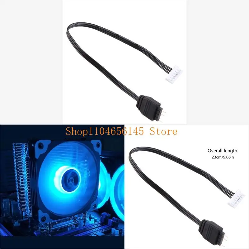 5asd Dedicated Adapter Cable Coolmoon 5V 3pin To 4Pin 6Pin Adapter Cable Hub