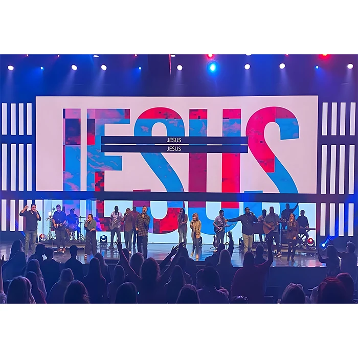 Светодиодный полноцветный P2.976 Подвижный сценический задний настенный дисплей Легко разборная установка для аренды выставок и мероприятий