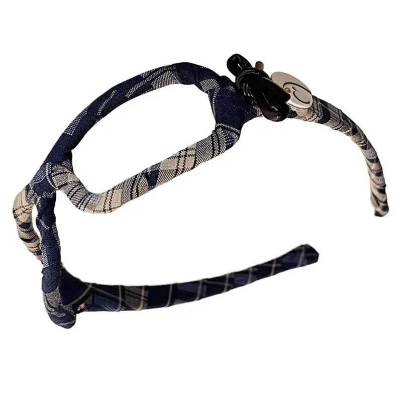 

652F Популярная оправа для очков, повязка на голову, удобный и регулируемый обруч для волос с галстуком-бабочкой для различных