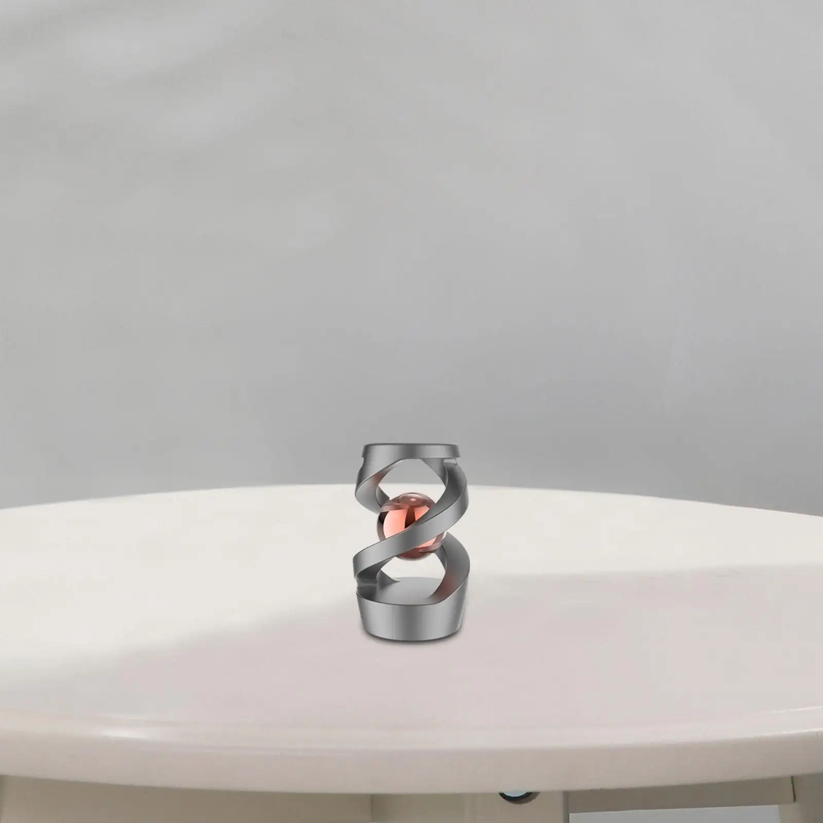 Aluminum Alloy Desk Toy Anti Gravity Levitating Ball Desktop Decor for Work Space Calm Gift