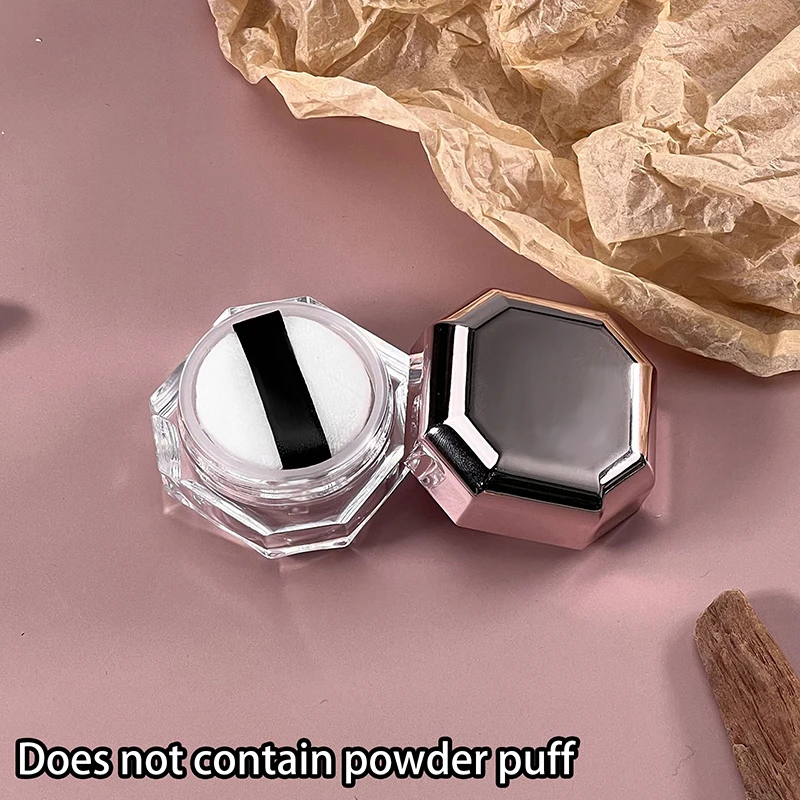 1 قطعة 8 جرام صندوق مسحوق صغير المحمولة البلاستيك فارغة حاوية مسحوق فضفاضة مع غربال برطمان مستحضرات التجميل السفر يشكلون الملحقات