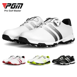 PGM Golf Shoes Men's Waterproof Anti-Slip Turnbuckle Lace Sneakers