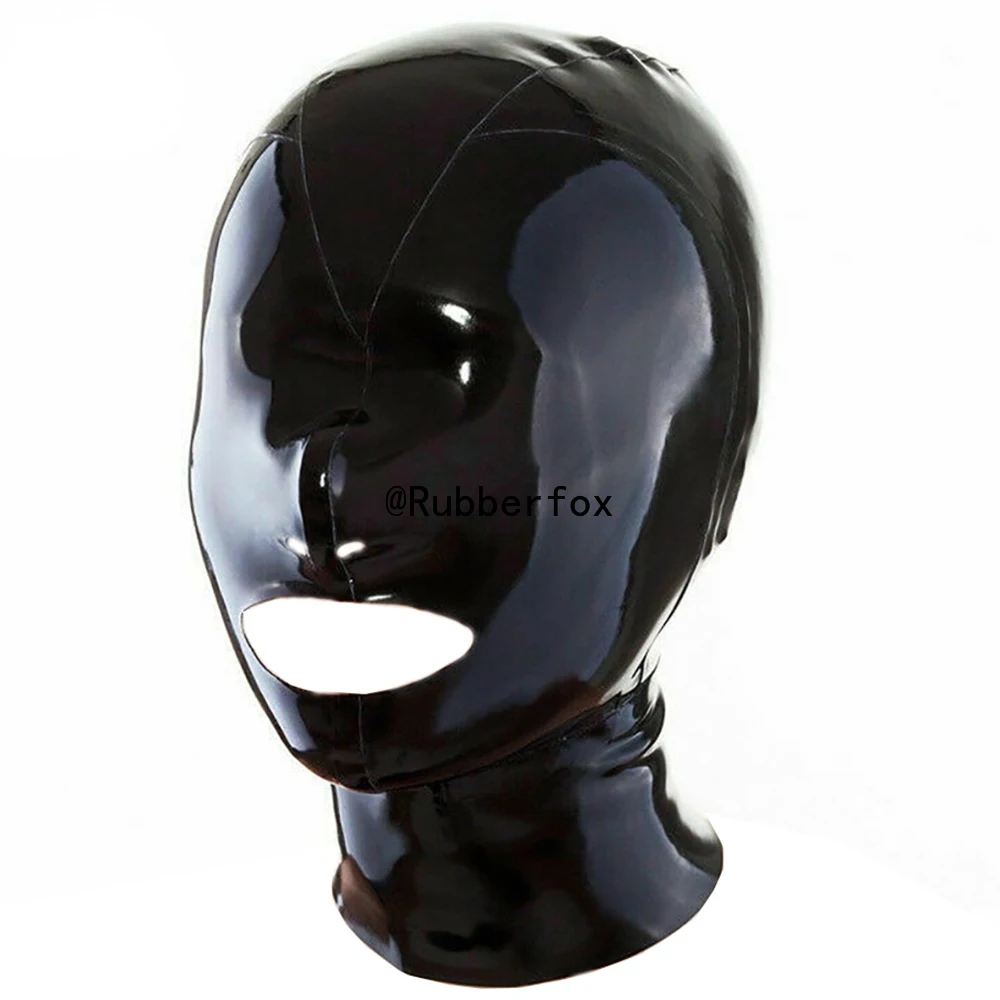 

Индивидуальная маска с капюшоном и полным покрытием, маска для лица с открытым ртом, головной убор с капюшоном, аксессуар для комбинезона, пара, косплей