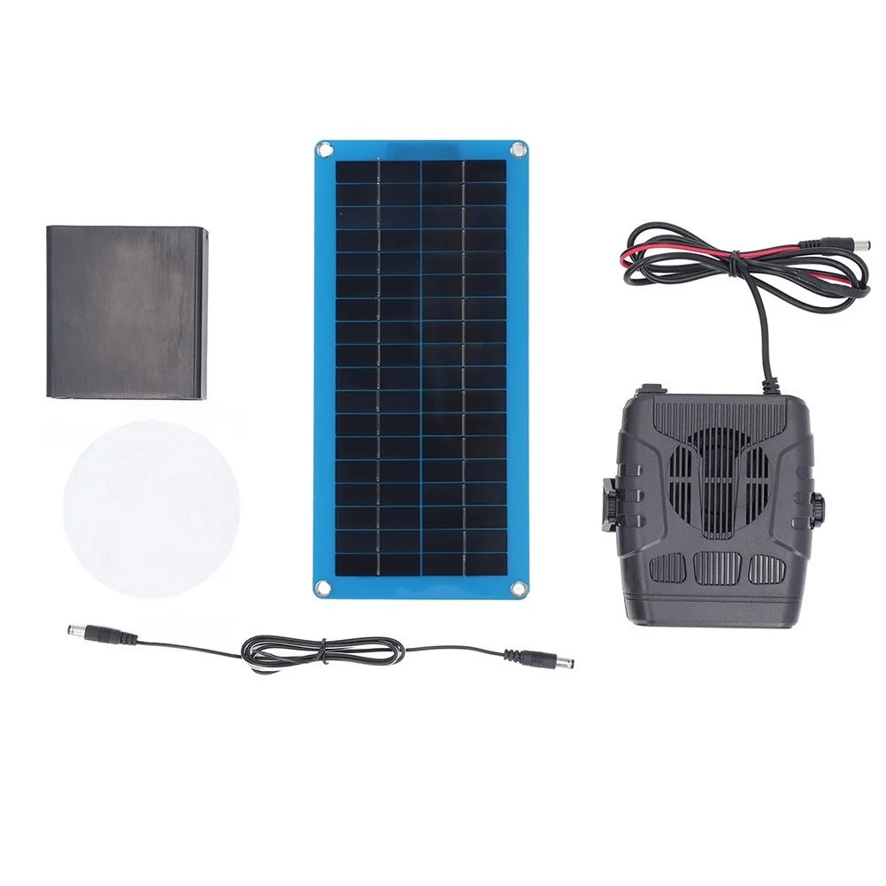 Black Solar Heater Compact Solar Heater For Greenhouses Portable Heater Portable Solar Heater Lightweight Structure