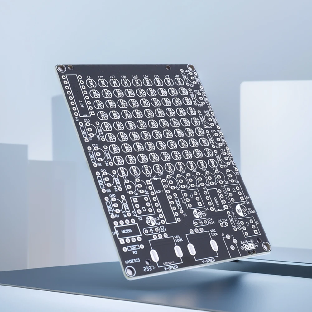 CHA-81 LED ライトキット電子モジュール DC4.5-9V USB/バッテリー電源 9x9 ドットマトリックスボード 学校の学生向け STEM 教育用