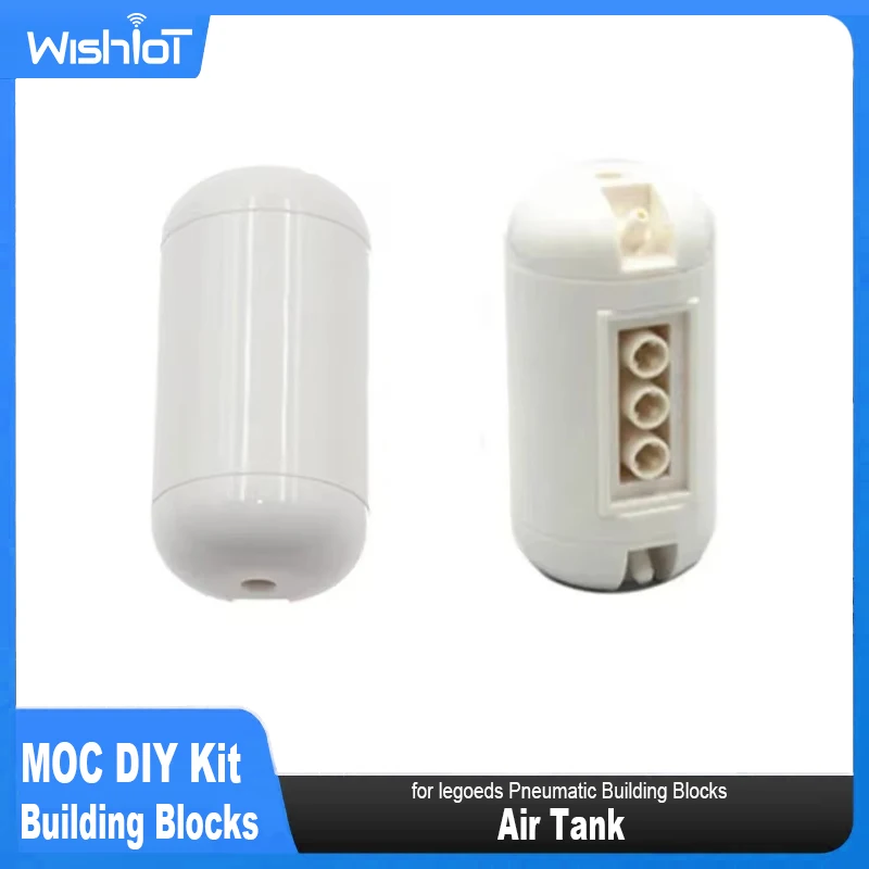 MOC Bricks Technical Parts White Gas Tank Power Bricks Compatible with legoeds DIY building blocks 75974 Car Toy